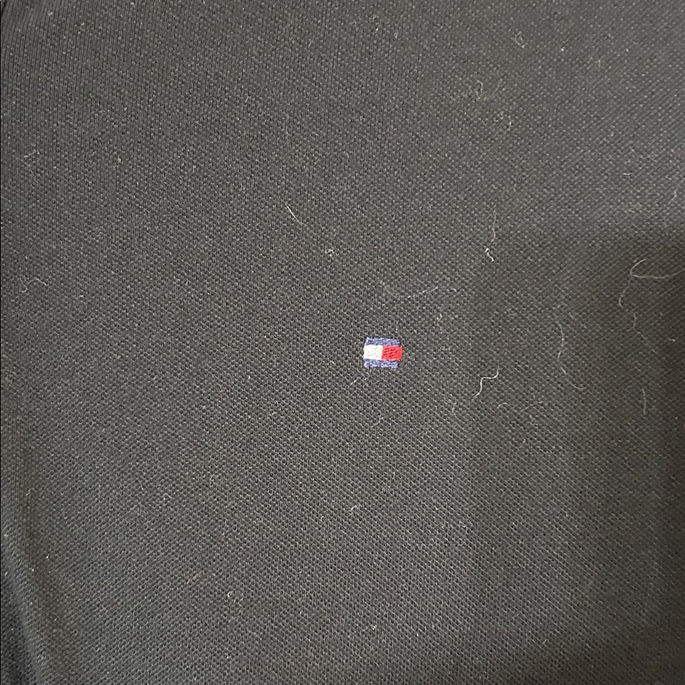 Tommy Hilfiger Women’s Black Polo Golf Shirt-Size XL - Picture 3 of 9